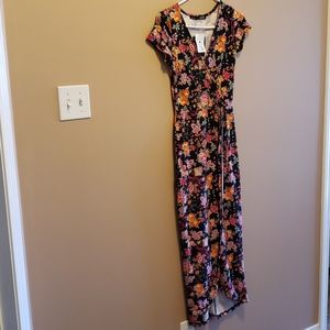 Wrap Floral Dress